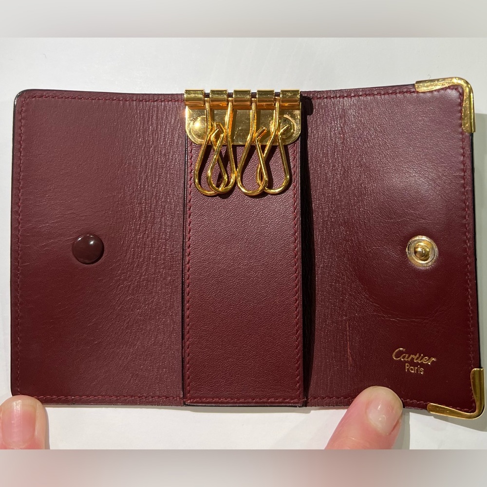 Must de Cartier key ring Small leather goods